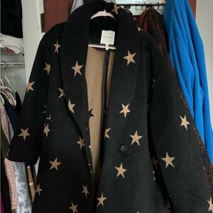 Aced Les Filles Black Star Coat